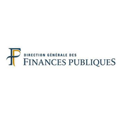 Logo de la Direction Générale des Finances Publiques.
