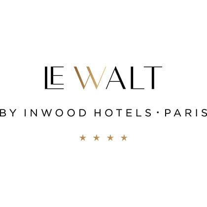Logo hôtel Le Walt Paris 4 étoiles.