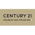 Logo Century 21 immobilier, slogan accompagnant.