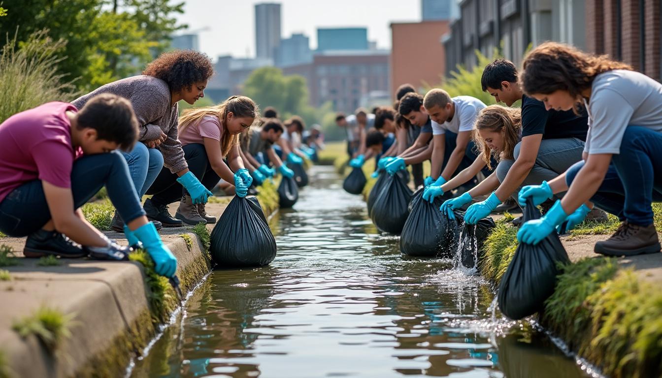 découvrez le canal saint-martin à paris sous un nouveau jour ! participez à son nettoyage en profondeur et admirez cette voie d'eau emblématique, révélant toute sa beauté et son importance pour l'environnement urbain. une initiative écologique à ne pas manquer !