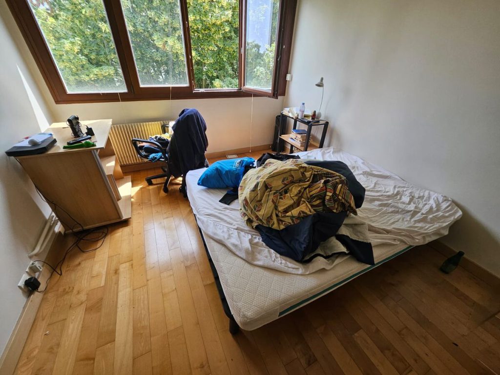 Chambre avant intervention